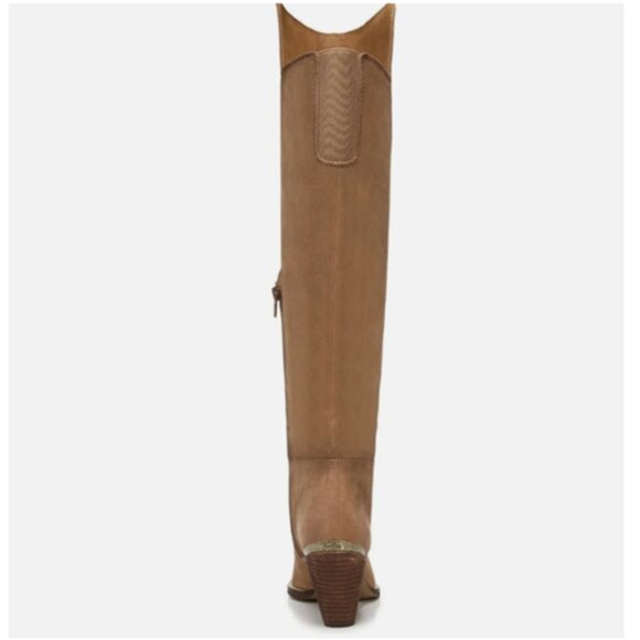 ZODIAC - Western Toe Knee High Boots W/Cushioned & Stacked Heel - NIB - Picture 3 of 5
